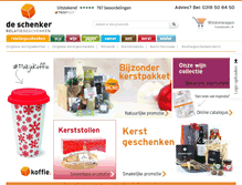 Tablet Screenshot of kerst-gift.nl